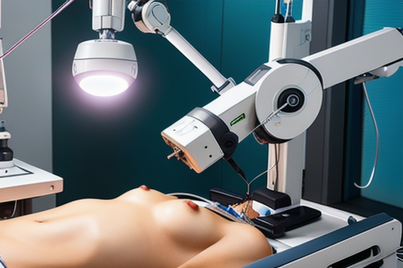 Surgeon using robotic surgery system