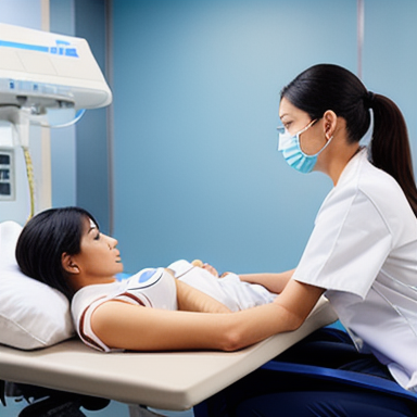 Medical team in emergency room