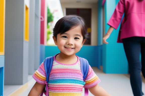 Child holding doctor's hand